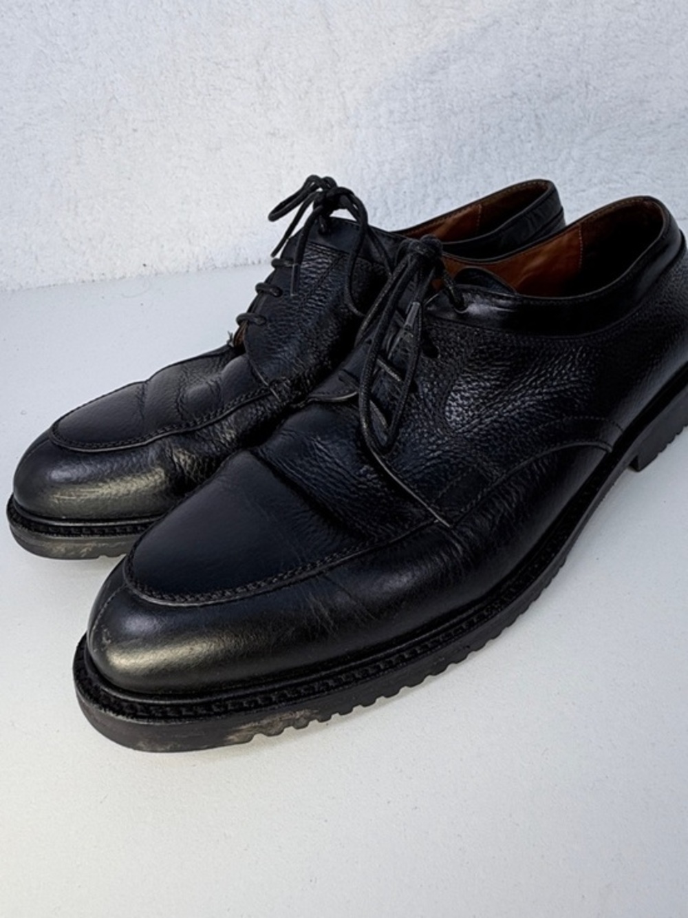 Cole Haan Black Leather Oxford Dress Shoes Mens 11 Classic Lace Up